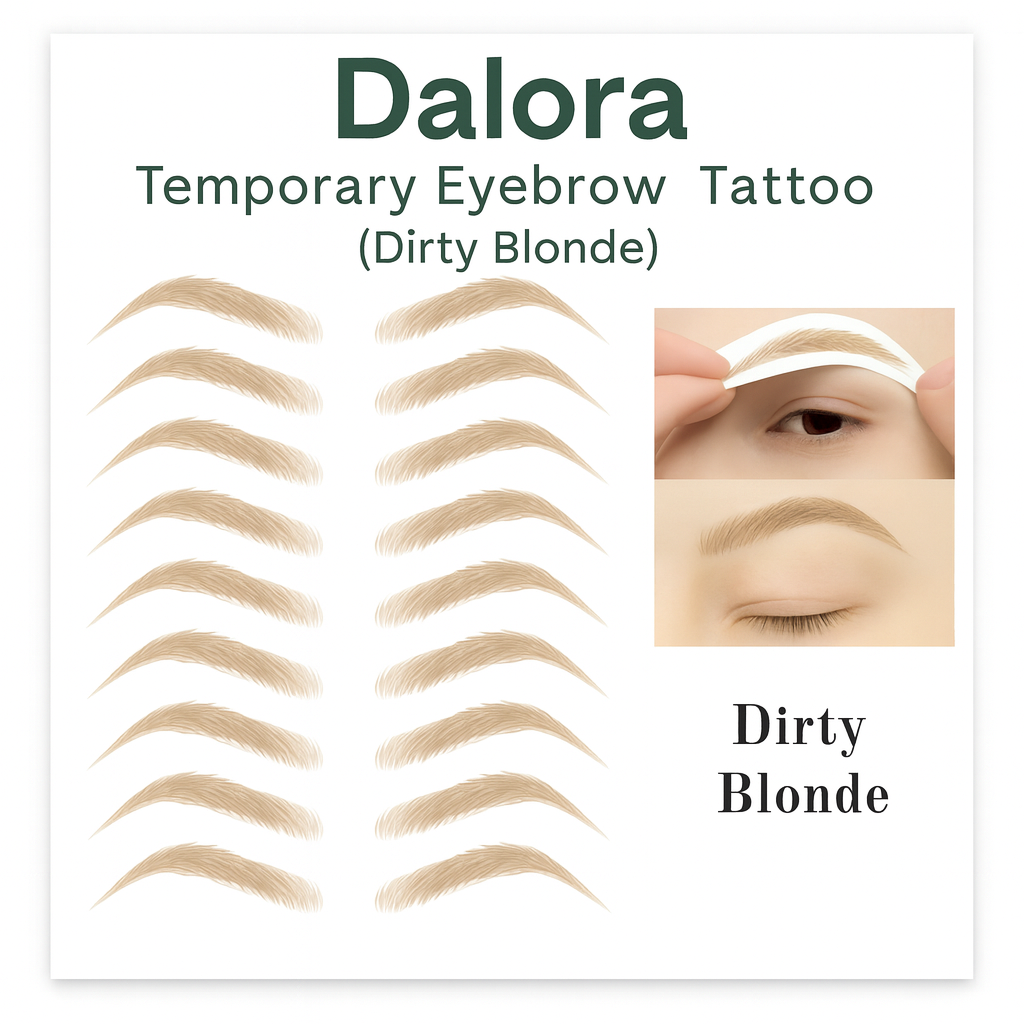 temporary eyebrow tattoos