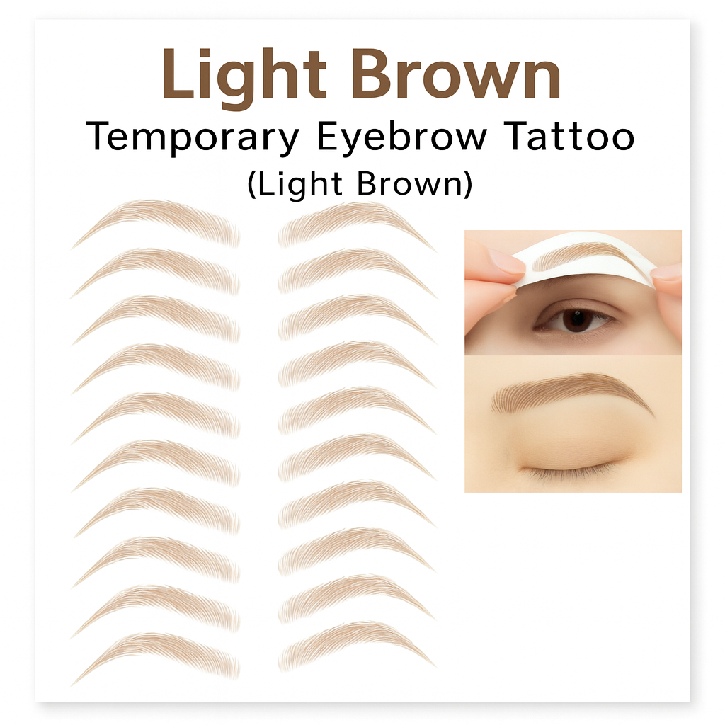 temporary eyebrow tattoos