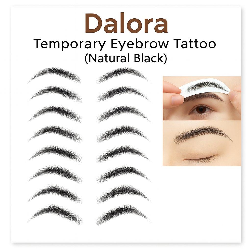 temporary eyebrow tattoos
