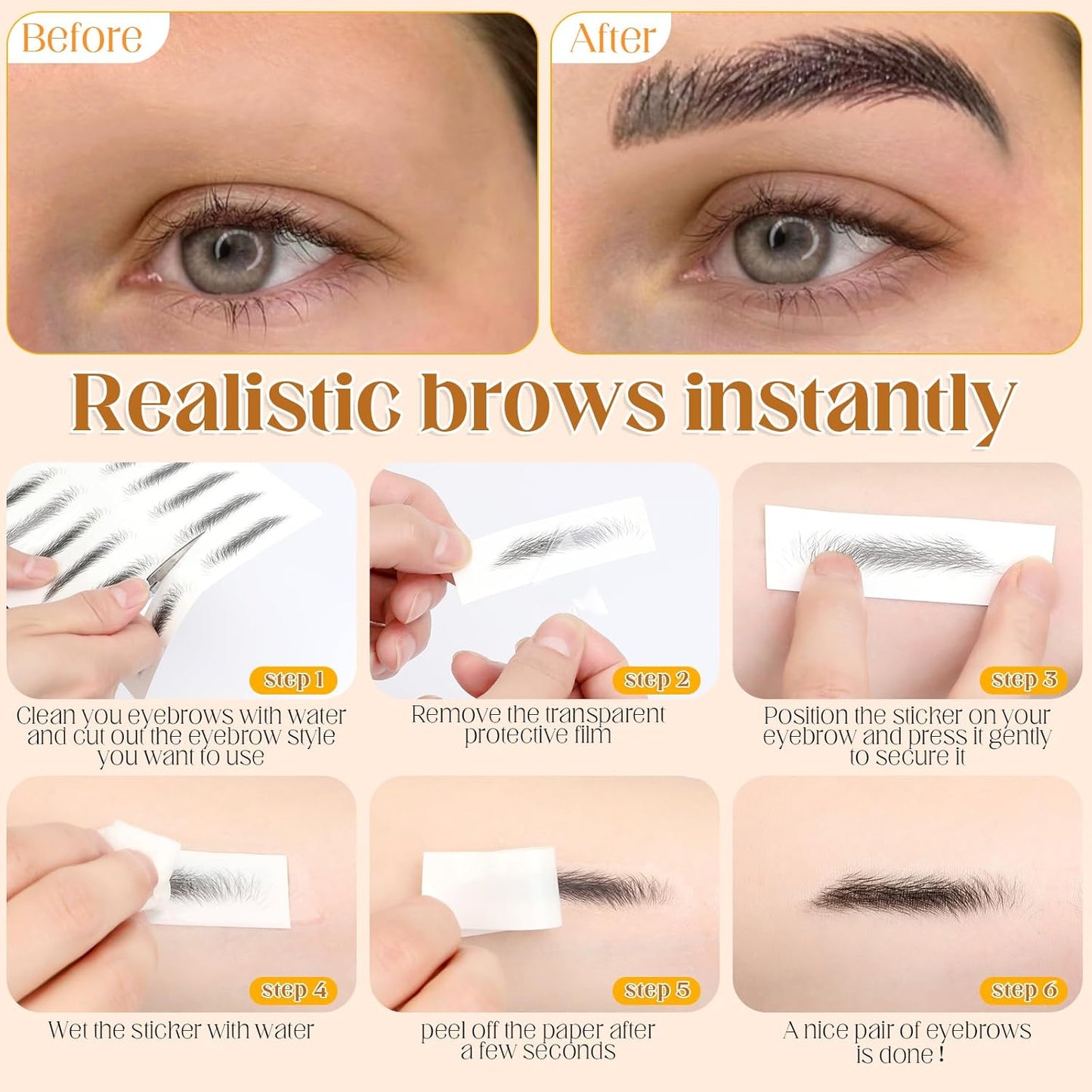 temporary eyebrow tattoos