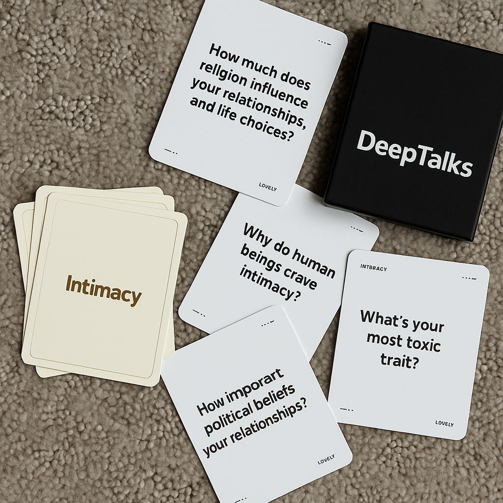 DeepTalks Conversation Cards